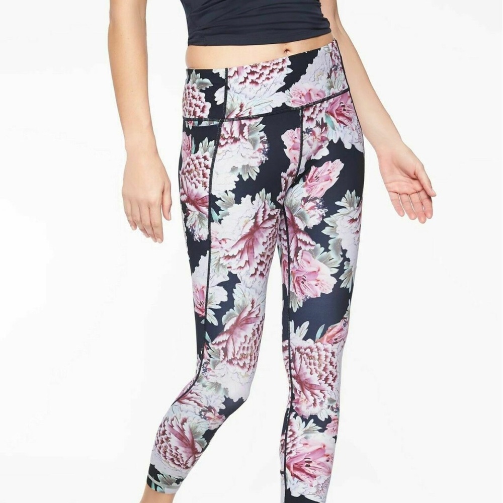 Athleta Run Free Garden Party Pant XS